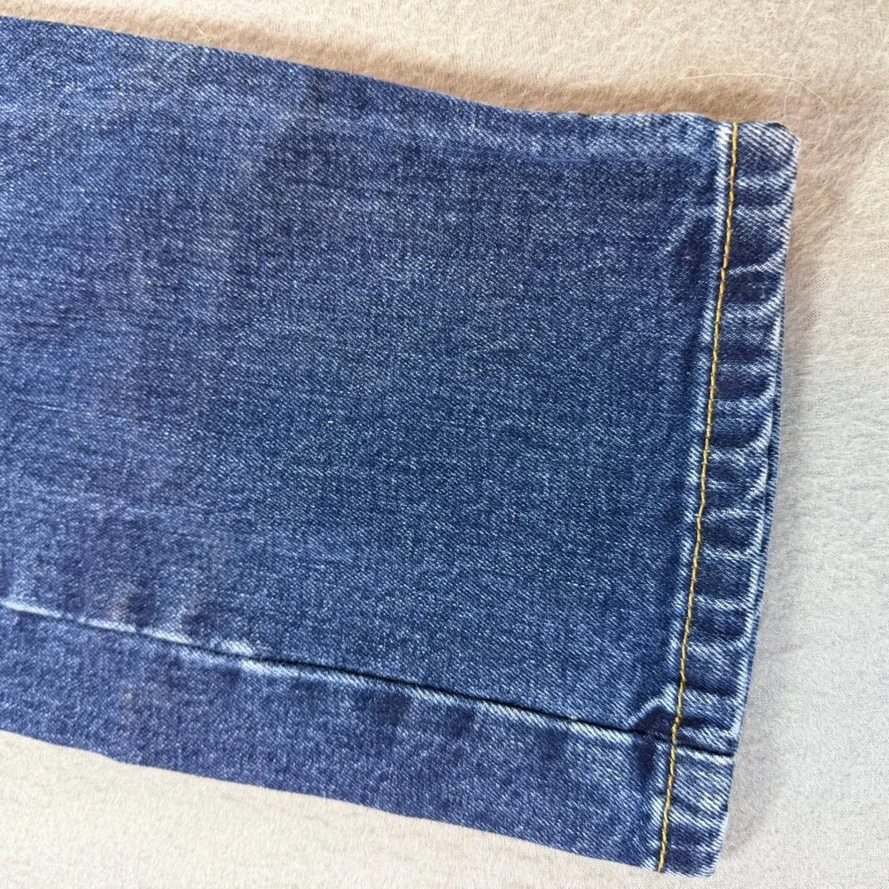 Levis 505 Regular Fit Straight Leg Jeans Mens 30x32 Blue Denim Pants